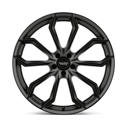 American Racing AR932 SPLITTER Satin Black 20x10.5 +40 5x120mm 74.1mm