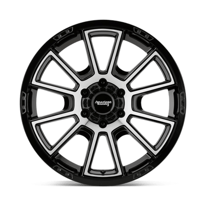 American Racing AR933 INTAKE Gloss Black Machined 20x9 0 6x139.7mm 106.1mm