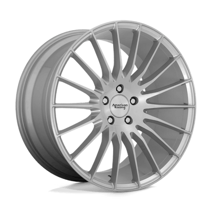 American Racing AR934 FASTLANE Brushed Silver 20x10 +40 5x120mm 74.1mm