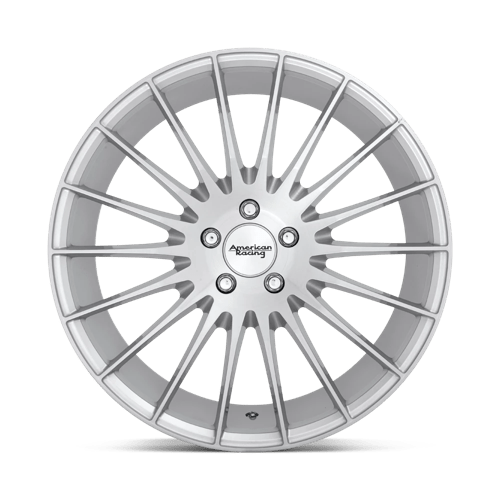 American Racing AR934 FASTLANE Brushed Silver 20x10 +40 5x120mm 74.1mm