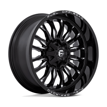 Fuel Offroad D795 ARC Gloss Black Milled 22x10 -18 6x135|6x139.7mm 106.1mm