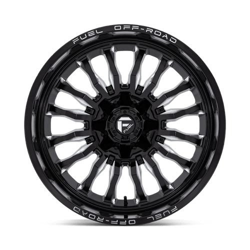 Fuel Offroad D795 ARC Gloss Black Milled 22x10 -18 6x135|6x139.7mm 106.1mm