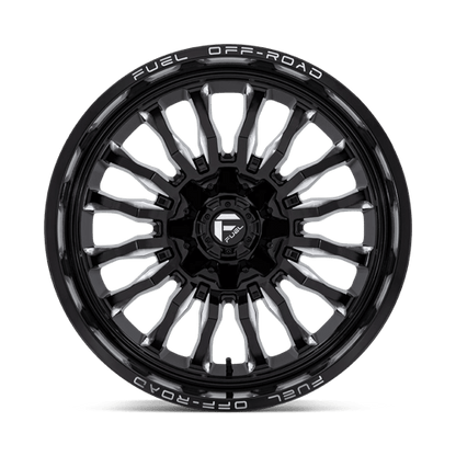 Fuel Offroad D795 ARC Gloss Black Milled 22x10 -18 6x135|6x139.7mm 106.1mm