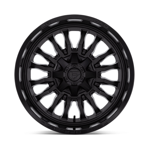Fuel Offroad D796 ARC Matte Black W/ Gloss Black Lip 20x10 -18 6x135|6x139.7mm 106.1mm