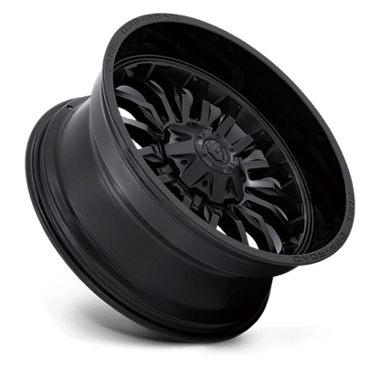 Fuel Offroad D796 ARC Matte Black W/ Gloss Black Lip 22x10 -18 6x135|6x139.7mm 106.1mm