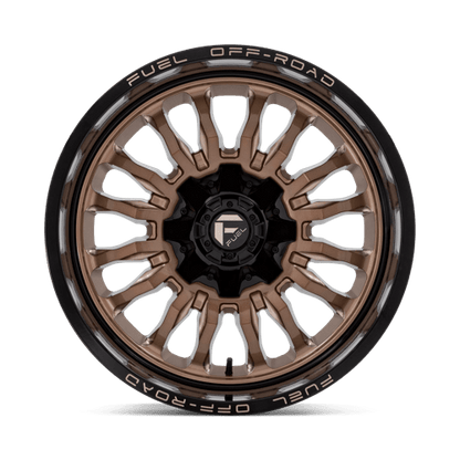 Fuel Offroad D797 ARC Platinum Bronze W/ Black Lip 20x10 -18 6x135|6x139.7mm 106.1mm