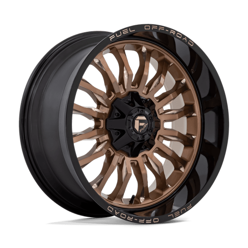 Fuel Offroad D797 ARC Platinum Bronze W/ Black Lip 22x10 -18 6x135|6x139.7mm 106.1mm