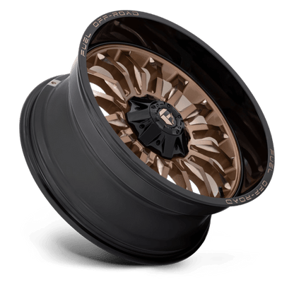 Fuel Offroad D797 ARC Platinum Bronze W/ Black Lip 22x10 -18 6x135|6x139.7mm 106.1mm