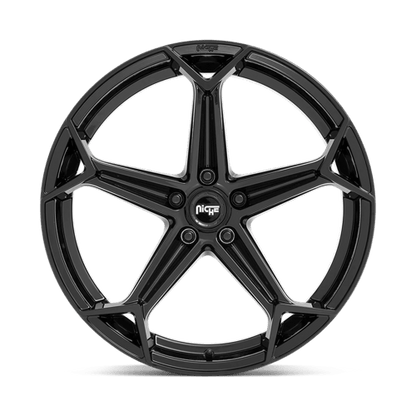 Niche N258 ARROW Gloss Black 20x9 +25 5x114.3mm 72.6mm