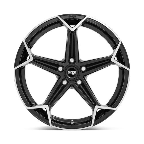 Niche N259 ARROW Gloss Black Brushed 20x10.5 +40 5x112mm 66.6mm