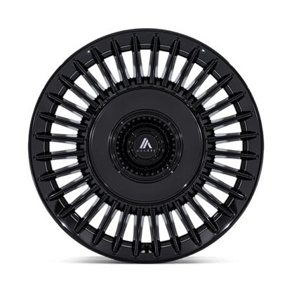 Asanti Black AB040 TIARA Gloss Black 20x9 +35 5x112|5x114.3mm 72.6mm