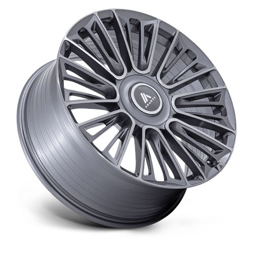 Asanti Black AB049 PREMIER Anthracite Brushed 24x10 +20 Custom 72.6mm