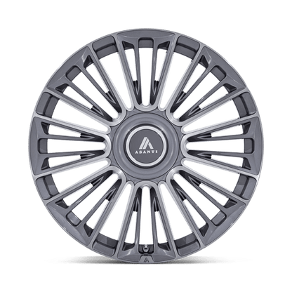 Asanti Black AB049 PREMIER Anthracite Brushed 22x9.5 +30 6x120|6x132mm 78.1mm