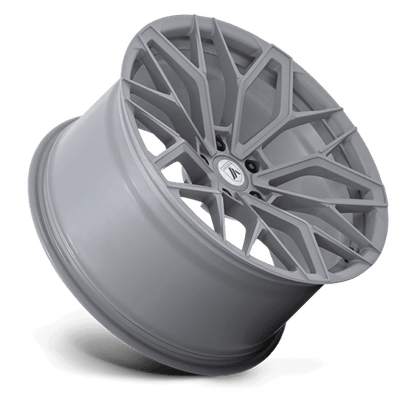 Asanti Black AB039 MOGUL 5 Two Toned Battleship Gray 20x8.5 +20 5x120mm 74.1mm