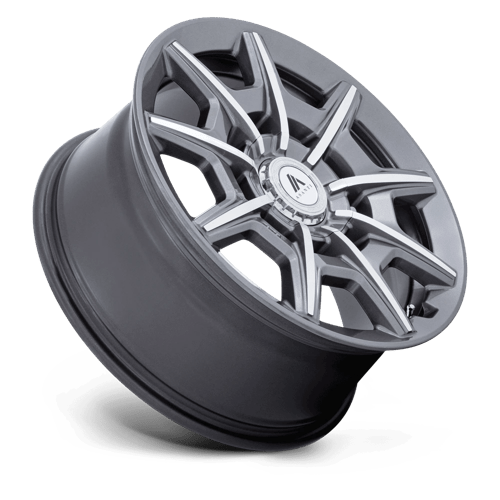 Asanti Black AB041 ESQUIRE Gloss Anthracite Bright Mach 20x10.5 +38 5x112|5x120mm 74.1mm