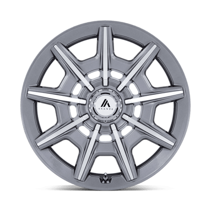 Asanti Black AB041 ESQUIRE Gloss Anthracite Bright Mach 20x10.5 +38 5x112|5x120mm 74.1mm