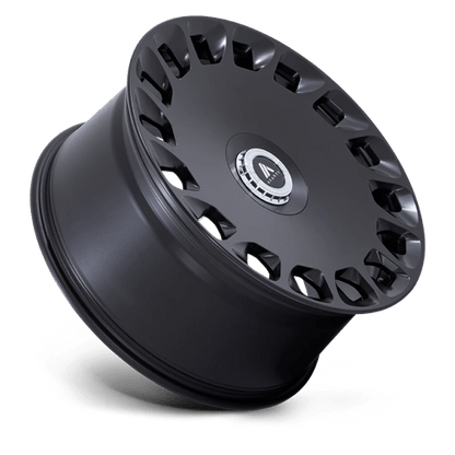 Asanti Black AB045 ARISTOCRAT Matte Black 22x9 +15 Custom 72.6mm