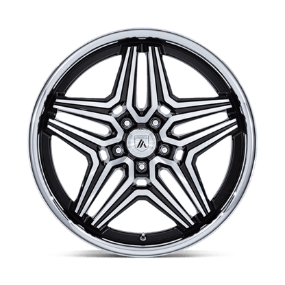 Asanti Black AB046 DUKE Gloss Black Machined 20x10.5 +18 5x115mm 72.6mm