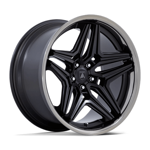 Asanti Black AB046 DUKE Satin Black W/ Ddt Lip 20x9 +15 5x115mm 72.6mm