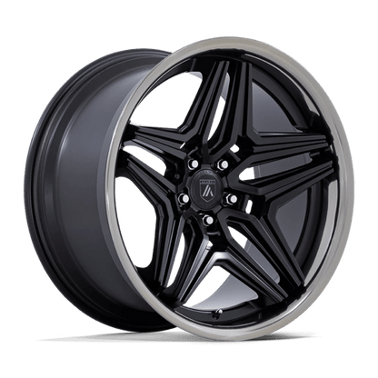 Asanti Black AB046 DUKE Satin Black W/ Ddt Lip 20x9 +15 5x120mm 74.1mm