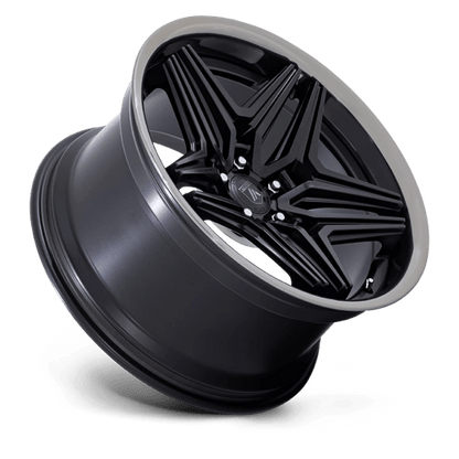 Asanti Black AB046 DUKE Satin Black W/ Ddt Lip 20x9 +15 5x120mm 74.1mm