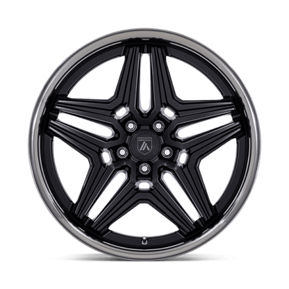 Asanti Black AB046 DUKE Satin Black W/ Ddt Lip 20x9 +15 5x120mm 74.1mm