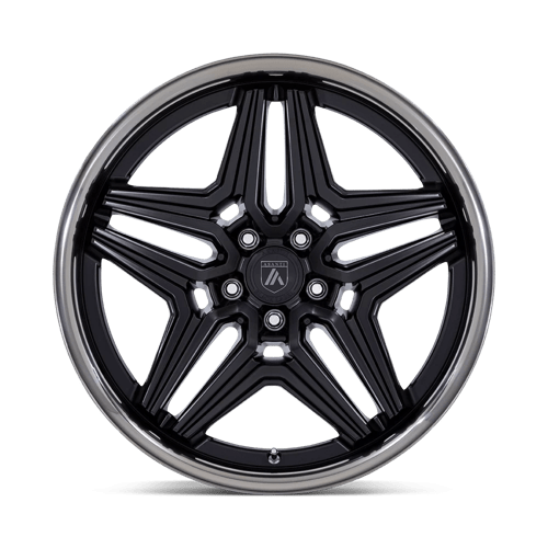 Asanti Black AB046 DUKE Satin Black W/ Ddt Lip 20x10.5 +18 5x115mm 72.6mm