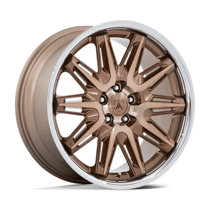 Asanti Black AB047 IMPERATOR Bronze Machined W/ Ss Lip 22x9 +27 5x120mm 72.6mm