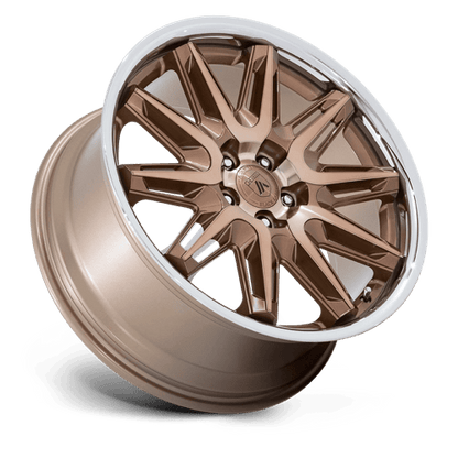 Asanti Black AB047 IMPERATOR Bronze Machined W/ Ss Lip 22x9 +27 5x120mm 72.6mm