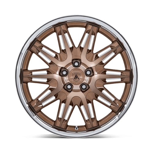 Asanti Black AB047 IMPERATOR Bronze Machined W/ Ss Lip 20x9 +45 5x112mm 66.6mm