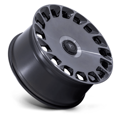 Asanti Black AB045 ARISTOCRAT Gloss Black Machined Fc W/ Ddt 22x9 +15 Custom 72.6mm