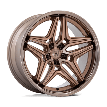 Asanti Black AB046 DUKE Platinum Bronze 22x9 +15 5x115mm 72.6mm