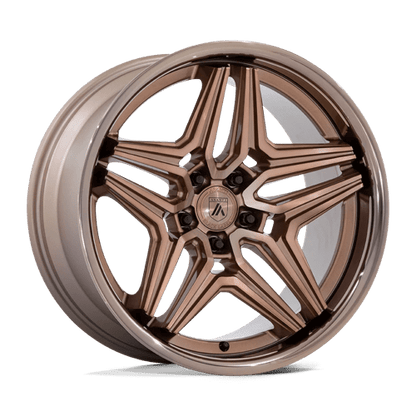 Asanti Black AB046 DUKE Platinum Bronze 22x10.5 +18 5x120mm 74.1mm