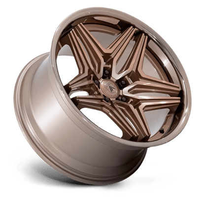 Asanti Black AB046 DUKE Platinum Bronze 22x9 +15 5x120mm 74.1mm