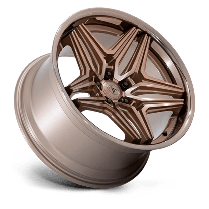 Asanti Black AB046 DUKE Platinum Bronze 20x10.5 +18 5x114.3mm 72.6mm