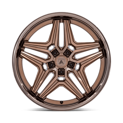 Asanti Black AB046 DUKE Platinum Bronze 20x9 +15 5x120mm 74.1mm