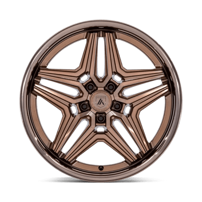 Asanti Black AB046 DUKE Platinum Bronze 20x10.5 +18 Custom 72.6mm