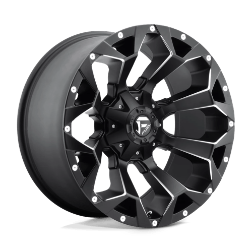 Fuel Offroad D546 ASSAULT Matte Black Milled 20x9 +20 8x170mm 125.1mm