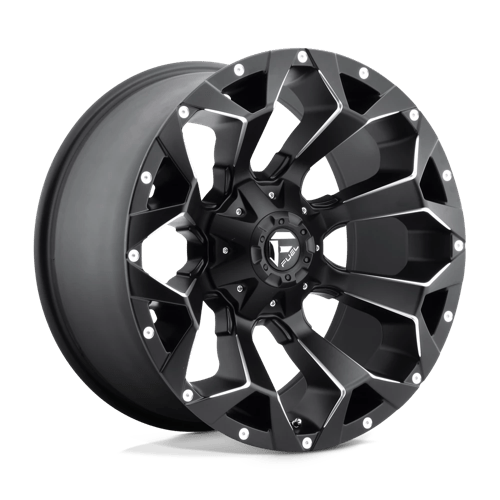 Fuel Offroad D546 ASSAULT Matte Black Milled 22x12 -44 5x139.7|5x150mm 110.1mm