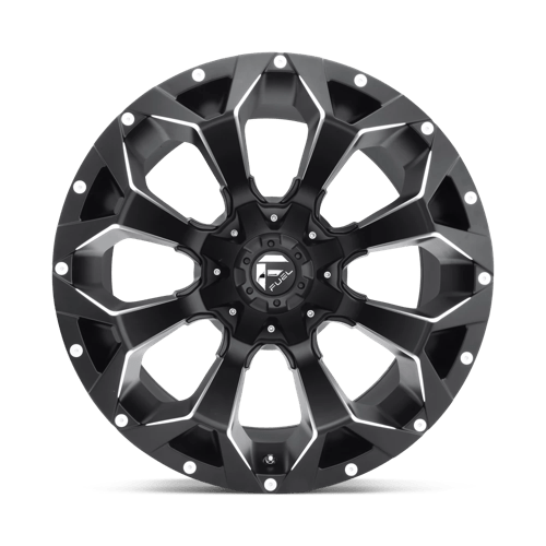 Fuel Offroad D546 ASSAULT Matte Black Milled 20x12 -43 5x114.3|5x127mm 78.1mm
