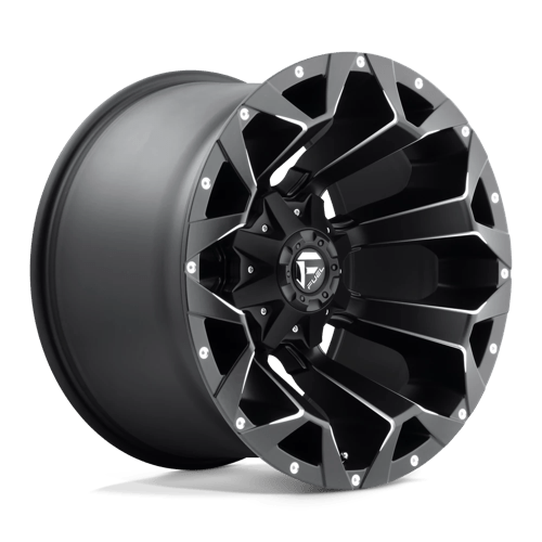 Fuel Offroad D546 ASSAULT Matte Black Milled 20x12 -43 6x135|6x139.7mm 106.1mm
