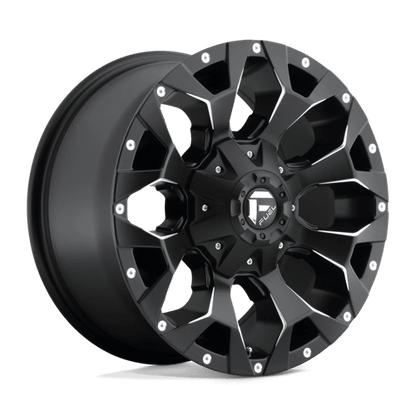 Fuel Offroad D546 ASSAULT Matte Black Milled 17x8.5 +25 6x135|6x139.7mm 106.1mm