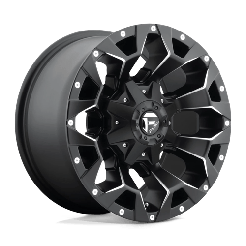Fuel Offroad D546 ASSAULT Matte Black Milled 17x9 +1 6x135|6x139.7mm 106.1mm