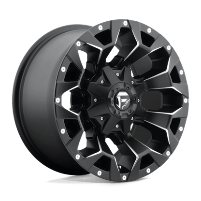 Fuel Offroad D546 ASSAULT Matte Black Milled 17x9 +1 6x135|6x139.7mm 106.1mm