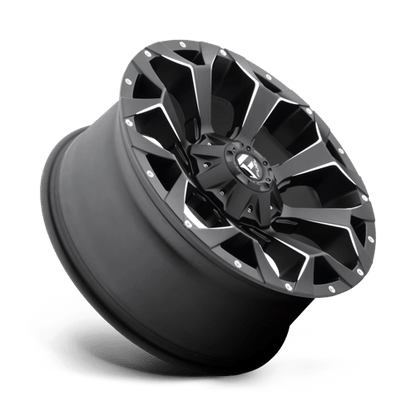 Fuel Offroad D546 ASSAULT Matte Black Milled 20x9 +20 6x135|6x139.7mm 106.1mm