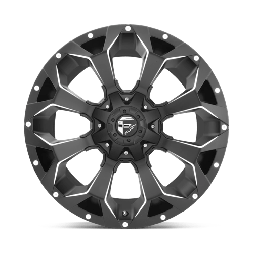 Fuel Offroad D546 ASSAULT Matte Black Milled 20x9 +20 6x135|6x139.7mm 106.1mm