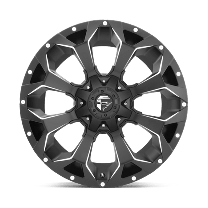 Fuel Offroad D546 ASSAULT Matte Black Milled 20x9 +20 6x135|6x139.7mm 106.1mm