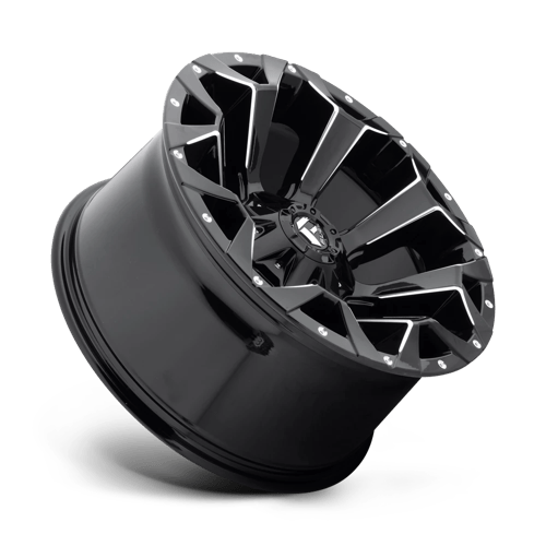 Fuel Offroad D576 ASSAULT Gloss Black Milled 18x9 +19 6x135|6x139.7mm 106.1mm