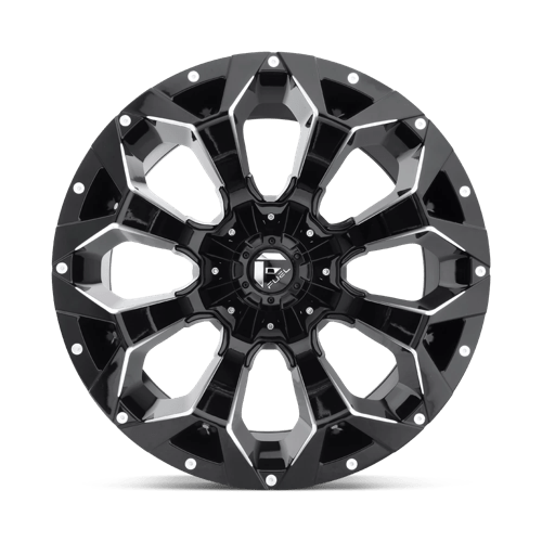 Fuel Offroad D576 ASSAULT Gloss Black Milled 20x10 -18 5x139.7|5x150mm 110.1mm