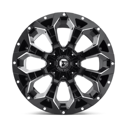 Fuel Offroad D576 ASSAULT Gloss Black Milled 20x10 -18 5x139.7|5x150mm 110.1mm
